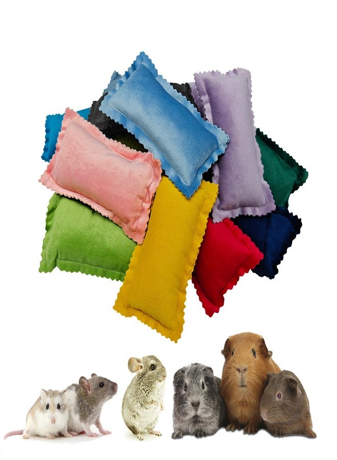 RIOUSSI Set of 4 Cozy Mini Pet Pillows for Guinea Pigs Hedgehogs Ferrets Chinchillas Bunnies Rabbits and Rats - Image 1